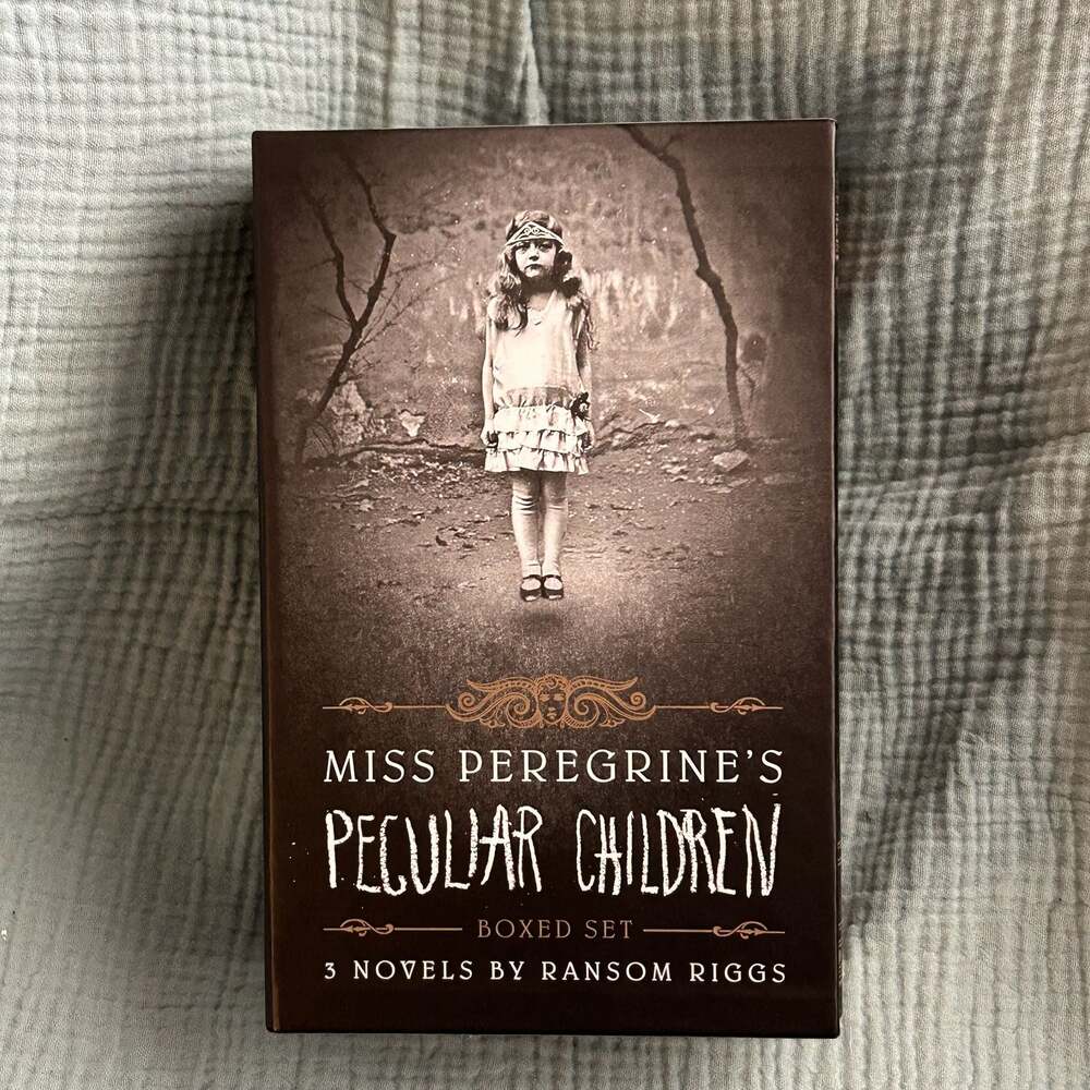 Miss Peregrine's Peculiar Children 3-Book Hardcover Boxed Set by Ransom Riggs